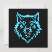 Neon Wolf (Achterkant)