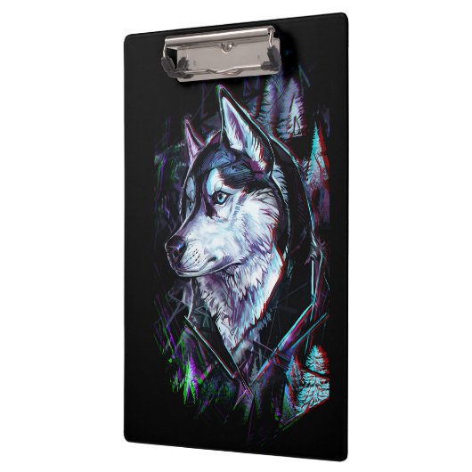 Neon Wolf Clipboard Klembord (Links)