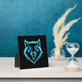 Neon Wolf Fotoplaat (Insitu)