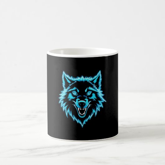 Neon Wolf Koffiemok (Center)