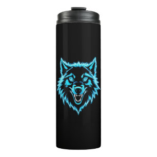 Neon Wolf Thermosbeker