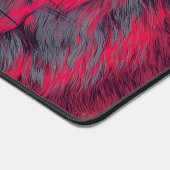 Neon Wolf with Glasses – Retro Synthwave Art Bureaumat (Hoek)