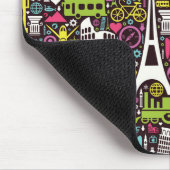 Neon World Icons Pattern Muismat (Hoek)
