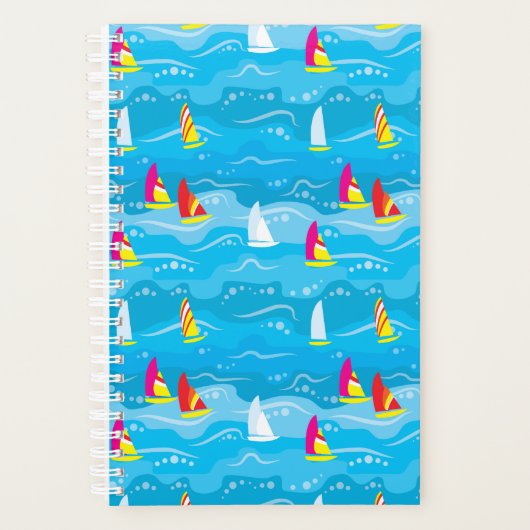 Neon Yacht Pattern Planner (Voorkant)