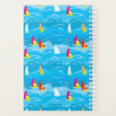 Neon Yacht Pattern Planner (Achterkant)