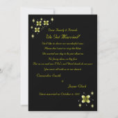 Neon Yellow Flower Elopement 2 Aankondiging (Voorkant)
