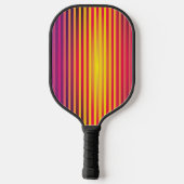 Neon Yellow Gradient Monogram Pickleball Paddle (Achterkant)