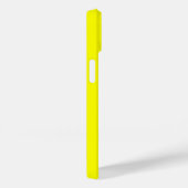 Neon yellow hex code FFFF01 Case-Mate iPhone Case (Achterkant / Rechts)