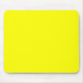 Neon yellow hex code FFFF01 Muismat (Voorkant)