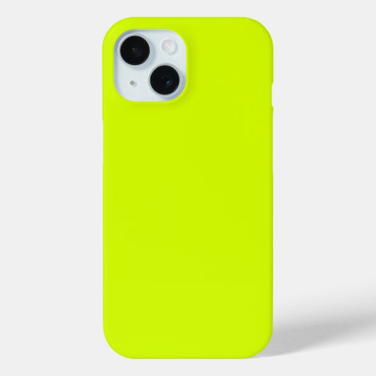 Neon Yellow, High Visibility Chartreuse Case-Mate iPhone Case (Achterkant)