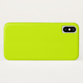 Neon Yellow, High Visibility Chartreuse Case-Mate iPhone Case (Achterkant (horizontaal))