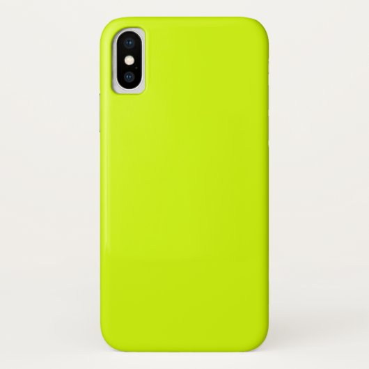 Neon Yellow, High Visibility Chartreuse Case-Mate iPhone Case (Achterkant)