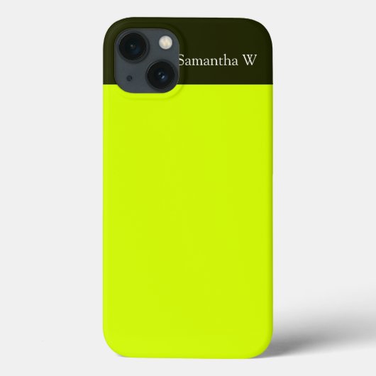 Neon Yellow, hoog zicht Case-Mate iPhone Case (Achterkant)