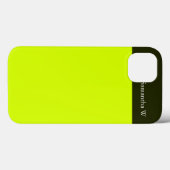 Neon Yellow, hoog zicht Case-Mate iPhone Case (Achterkant (horizontaal))