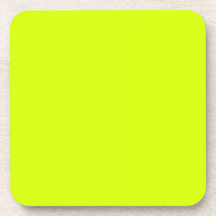 Neon Yellow, hoog zicht Drankjes Onderzetter