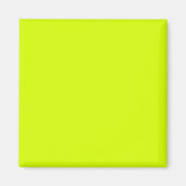 Neon Yellow, hoog zicht Magneet (Voorkant)