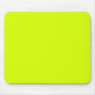 Neon Yellow, hoog zicht Muismat