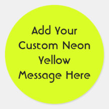 Neon Yellow, hoog zicht