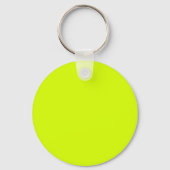 Neon Yellow, hoog zicht Sleutelhanger (Voorkant)