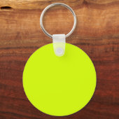 Neon Yellow, hoog zicht Sleutelhanger (Voorkant)