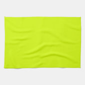 Neon Yellow, hoog zicht Theedoek (Horizontaal)