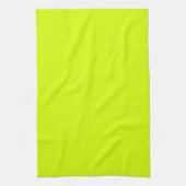 Neon Yellow, hoog zicht Theedoek (Verticaal)
