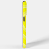 Neon Yellow Hypnotic Heart Love Patroon Case-Mate iPhone Case (Achterkant / Rechts)