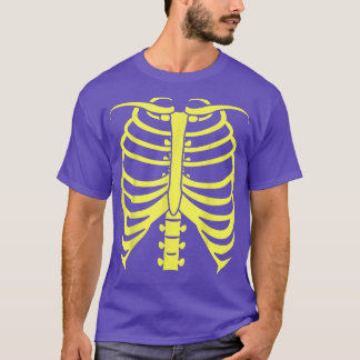 Neon Yellow Skeleton Tee T-shirt