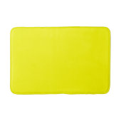 Neon Yellow Solid Color Badmat (Voorkant)