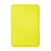 Neon Yellow Solid Color Badmat (Voorkant Verticaal)