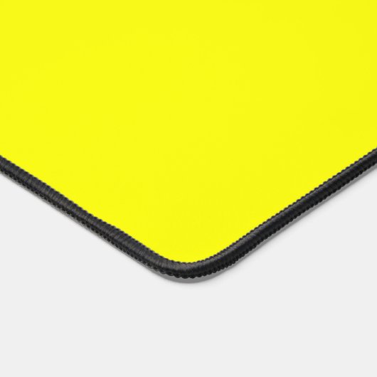 Neon Yellow Solid Color Bureaumat (Hoek)