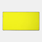Neon Yellow Solid Color Bureaumat (Voorkant)