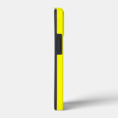 Neon Yellow Solid Color Case-Mate iPhone Case (Achterkant / Rechts)