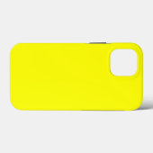 Neon Yellow Solid Color Case-Mate iPhone Case (Achterkant (horizontaal))