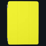 Neon Yellow Solid Color iPad Air Cover<br><div class="desc">Neon Yellow Solid Color</div>