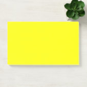 Neon Yellow Solid Color Post-it® Notes (Kantoor)