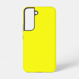 Neon Yellow Solid Color Samsung Galaxy Hoesje