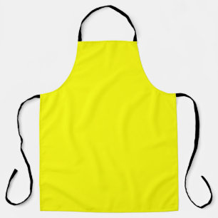 Neon Yellow Solid Color Schort