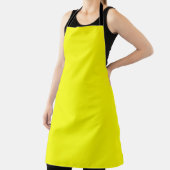 Neon Yellow Solid Color Schort (Insitu)