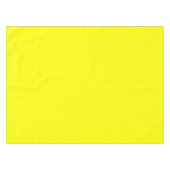 Neon Yellow Solid Color Tafelkleed (Voorkant (Horizontaal))