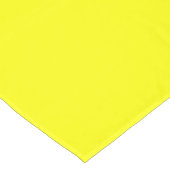 Neon Yellow Solid Color Tafelkleed (Gekanteld)