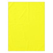 Neon Yellow Solid Color Tafelkleed (Voorkant)