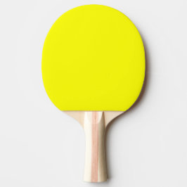 Neon Yellow Solid Color Tafeltennisbatje