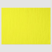 Neon Yellow Solid Color Tissuepapier (Voorkant)