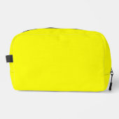 Neon Yellow Solid Color Toilettasje (Voorkant)