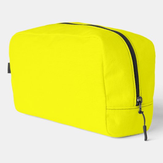 Neon Yellow Solid Color Toilettasje (Rechterhoek)