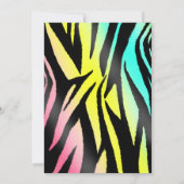 Neon Zebra 2012 — Bekendmaking van de opleiding Kaart (Achterkant)