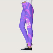 Neon Zebra Patroon Mode Leggings (Links)