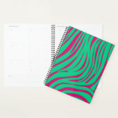 Neon Zebra Patroon Planner Organizer (Display)