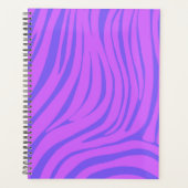 Neon Zebra Patroon Planner Organizer (Voorkant)